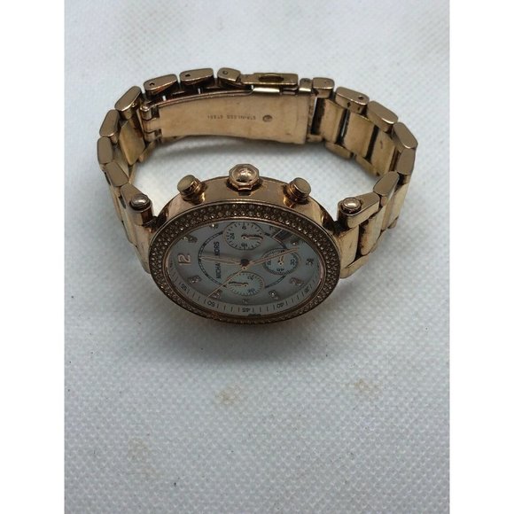 Michael Kors MK5491 Women Stainless Steel Mother o